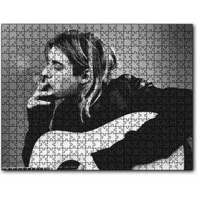 Cakapuzzle Kurt Cobain Gitar Mdf 120 Parça Puzzle