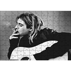 Cakapuzzle Kurt Cobain Gitar Mdf 120 Parça Puzzle