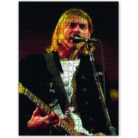 Cakapuzzle Kurt Cobain Sahnede Görsel 120 Parça Puzzle