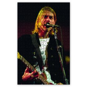 Cakapuzzle Kurt Cobain Sahnede Görsel Ahşap 255 Parça Puzzle