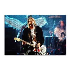 Cakapuzzle Kurt Cobain Sahnede Şarkılarıyla 255 Parça Puzzle