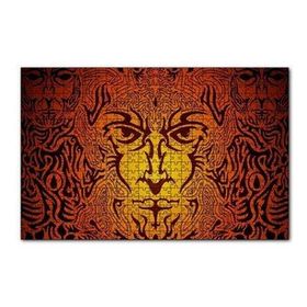 Cakapuzzle Kurtadam Tribal Portre 120 Parça Ahşap Puzzle