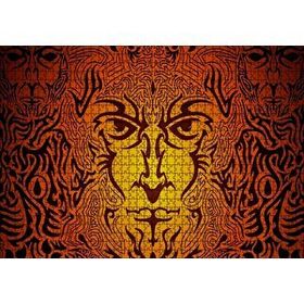 Cakapuzzle Kurtadam Tribal Portre 120 Parça Ahşap Puzzle