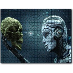 Cakapuzzle Kuru Kafa ve Robot 500 Parça Puzzle