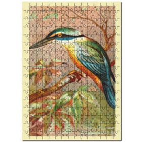 Cakapuzzle Kutsal Yalıçapkını Kuş Görseli Mdf 500 Parça Puzzle