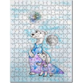 Cakapuzzle Kutup Ayıları Balonlar Fantastik Mdf 1000 Parça Puzzle