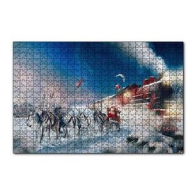 Cakapuzzle Kutup Ekspresi Geyikler Noel Baba 120 Parça Puzzle