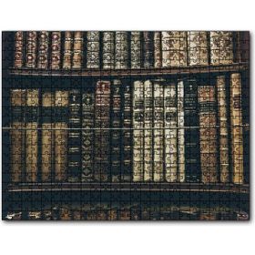 Cakapuzzle Kütüphane Rafında Ciltli Kitaplar 255 Parça Puzzle