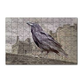 Cakapuzzle Kuzgunların Kralı Görseli 120 Parça Ahşap Puzzle