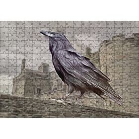 Cakapuzzle Kuzgunların Kralı Görseli 120 Parça Ahşap Puzzle