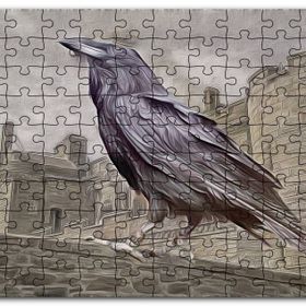 Cakapuzzle Kuzgunların Kralı Görseli Mdf 500 Parça Puzzle