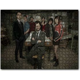 Cakapuzzle La Casa De Papel Başlangıç Kadrosu Mdf 1000 Parça Puzzle