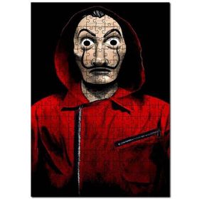 Cakapuzzle La Casa De Papel Dali Maskeli Karakter Mdf 120 Parça Puzzle
