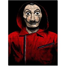 Cakapuzzle La Casa De Papel Dali Maskeli Karakter Mdf 120 Parça Puzzle