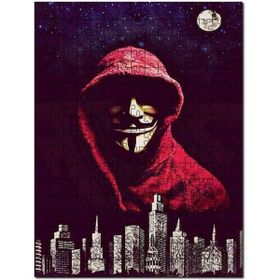 Cakapuzzle La Casa De Papel Karakteri Dolunay ve Gece Mdf 120 Parça Puzzle