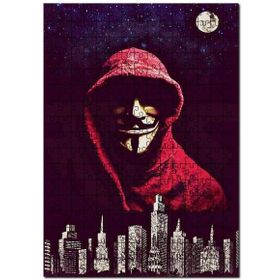 Cakapuzzle La Casa De Papel Karakteri Dolunay ve Gece Mdf 255 Parça Puzzle