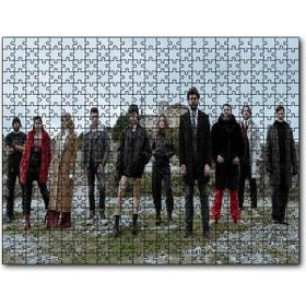 Cakapuzzle La Casa De Papel Tam Kadro Mdf 1000 Parça Puzzle