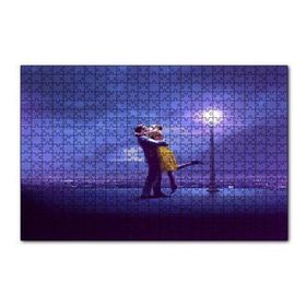Cakapuzzle La La Land Ryan Gosling Emma Stone 120 Parça Ahşap Puzzle