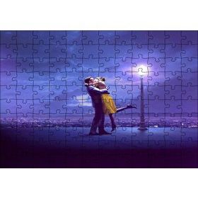 Cakapuzzle La La Land Ryan Gosling Emma Stone 120 Parça Ahşap Puzzle