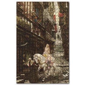 Cakapuzzle Lady Godiva Çıplaklığın Tarihi Ahşap 500 Parça Puzzle
