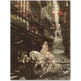 Cakapuzzle Lady Godiva Çıplaklığın Tarihi Ahşap 500 Parça Puzzle