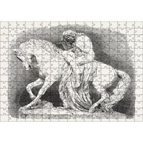 Cakapuzzle Lady Godiva Taş Heykel 120 Parça Ahşap Puzzle