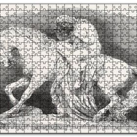 Cakapuzzle Lady Godiva Taş Heykel Mdf 255 Parça Puzzle