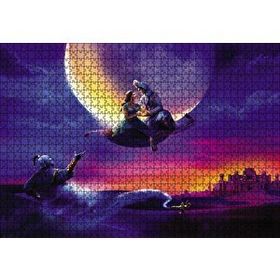 Cakapuzzle Lambada Büyü Aladdin ve Prenses Yasemin 1000 Parça Ahşap Puzzle