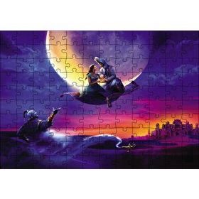 Cakapuzzle Lambada Büyü Aladdin ve Prenses Yasemin 120 Parça Ahşap Puzzle