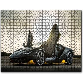 Cakapuzzle Lamborghini Centenario Kapılar Açık Mdf 1000 Parça Puzzle