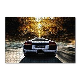 Cakapuzzle Lamborghini Gran Turismo 120 Parça Ahşap Puzzle