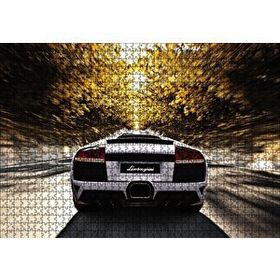 Cakapuzzle Lamborghini Gran Turismo 120 Parça Ahşap Puzzle