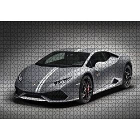 Cakapuzzle Lamborghini Huracan Lp 610 Gri Mdf 1000 Parça Puzzle