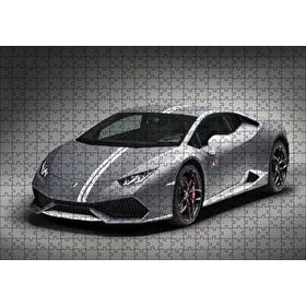 Cakapuzzle Lamborghini Huracan Lp 610 Gri Mdf 500 Parça Puzzle