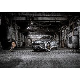Cakapuzzle Lamborghini Urus 120 Parça Ahşap Puzzle