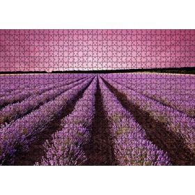 Cakapuzzle Lavanta Tarlaları ve Mor Gökler 120 Parça Ahşap Puzzle