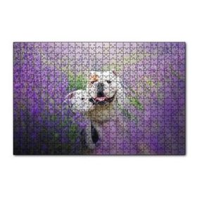 Cakapuzzle Lavantalar Arasında Bulldoglar 120 Parça Ahşap Puzzle