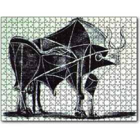 Cakapuzzle Le Taureau Mdf 1000 Parça Puzzle