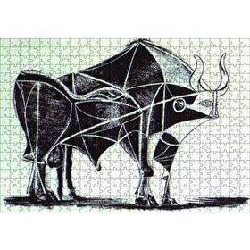 Cakapuzzle Le Taureau Mdf 500 Parça Puzzle