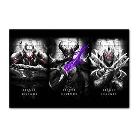 Cakapuzzle League Of Legends Animasyon Afiş Görseli 120 Parça Ahşap Puzzle