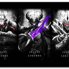 Cakapuzzle League Of Legends Animasyon Afiş Görseli Mdf 500 Parça Puzzle