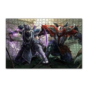 Cakapuzzle League of Legends Karakterleri 120 Parça Ahşap Puzzle