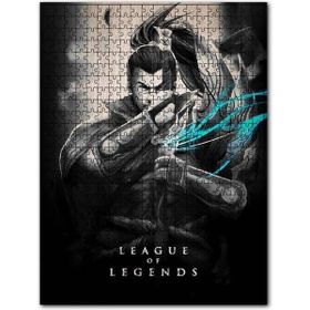 Cakapuzzle League Of Legends Poster Görseli 500 Parça Ahşap Puzzle