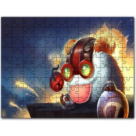 Cakapuzzle League Of Legends Ziggs Mdf 1000 Parça Puzzle