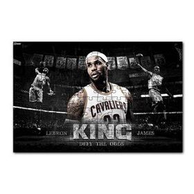 Cakapuzzle Lebron James Cleveland Cavaliers Kral 120 Parça Ahşap Puzzle