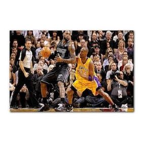 Cakapuzzle Lebron James Kobe Bryanta Karşı 120 Parça Ahşap Puzzle