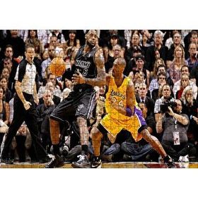 Cakapuzzle Lebron James Kobe Bryanta Karşı 120 Parça Ahşap Puzzle