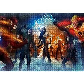 Cakapuzzle Legends Of Tomorrow Tüm Kahramanlar 1000 Parça Ahşap Puzzle