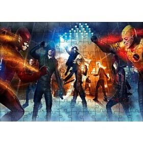 Cakapuzzle Legends Of Tomorrow Tüm Kahramanlar 120 Parça Ahşap Puzzle