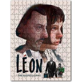 Cakapuzzle Leon Film Afişi Görseli 120 Parça Mdf Puzzle